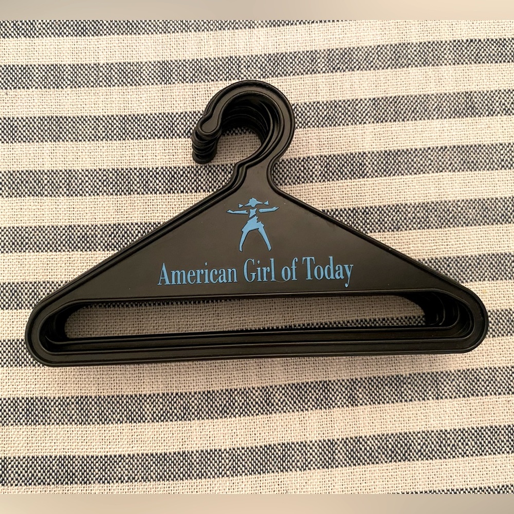6 x American Girl of Today Pleasant Company Hangers